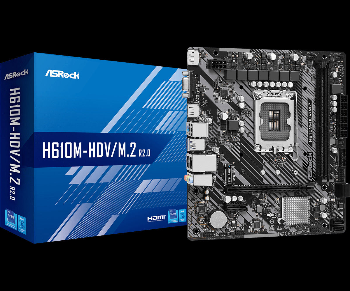 ASRock H610M-HDV/M.2 R2.0 Motherboard
