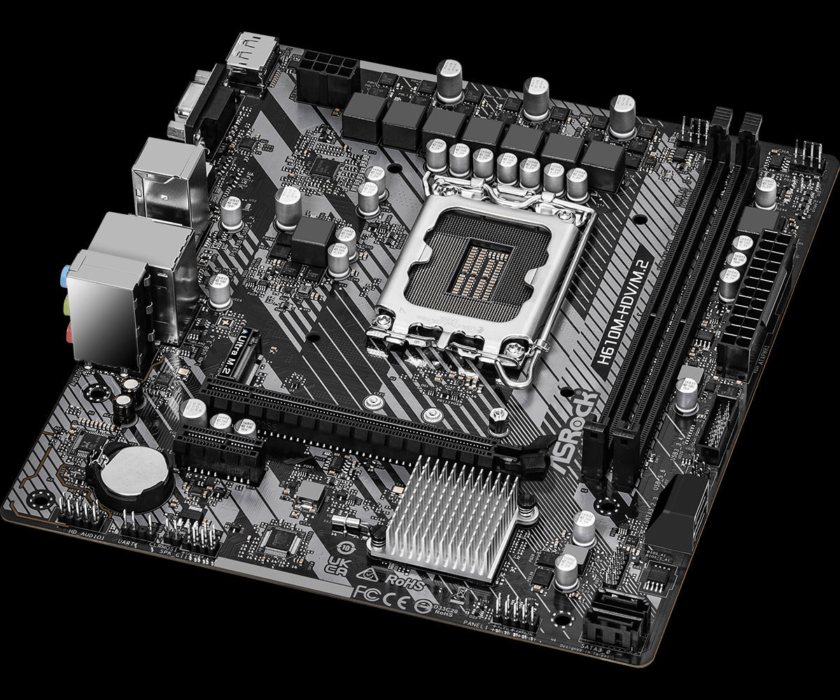 ASRock H610M-HDV/M.2 R2.0 Motherboard