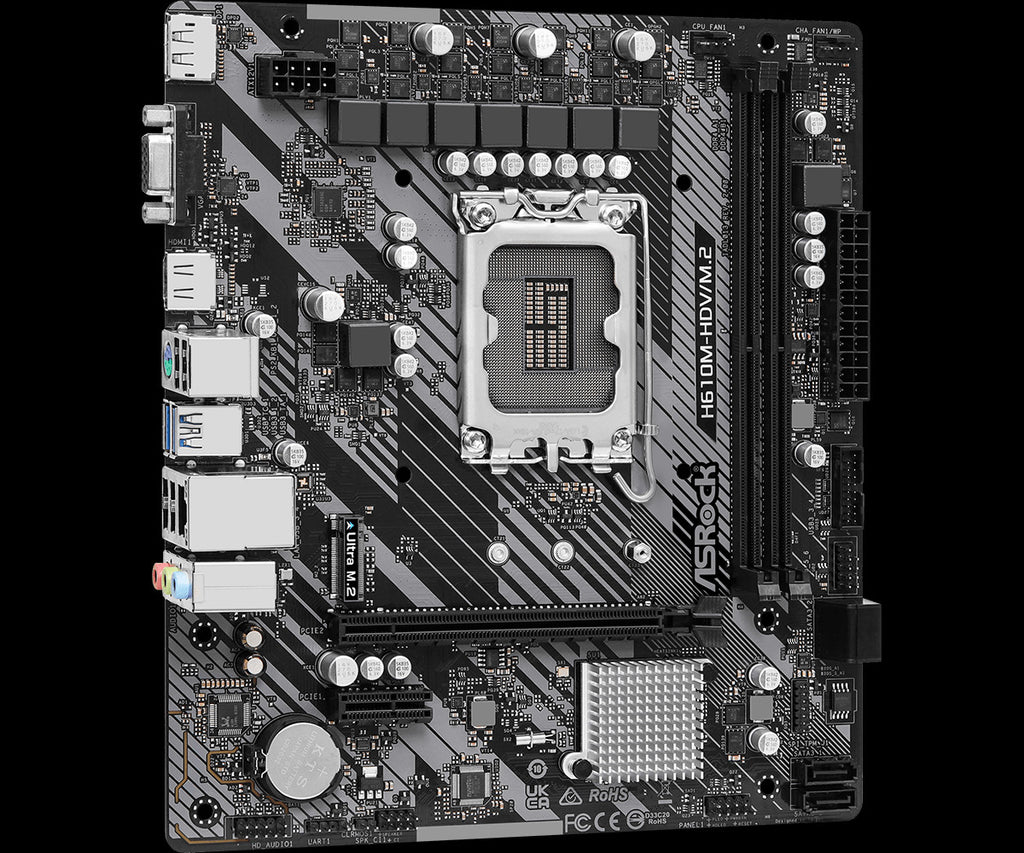 ASRock H610M-HDV/M.2 R2.0 Motherboard