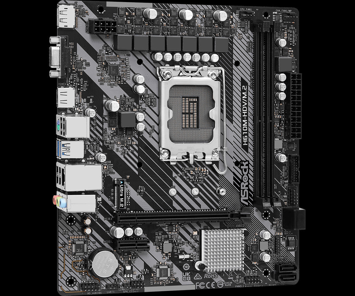 ASRock H610M-HDV/M.2 R2.0 Motherboard
