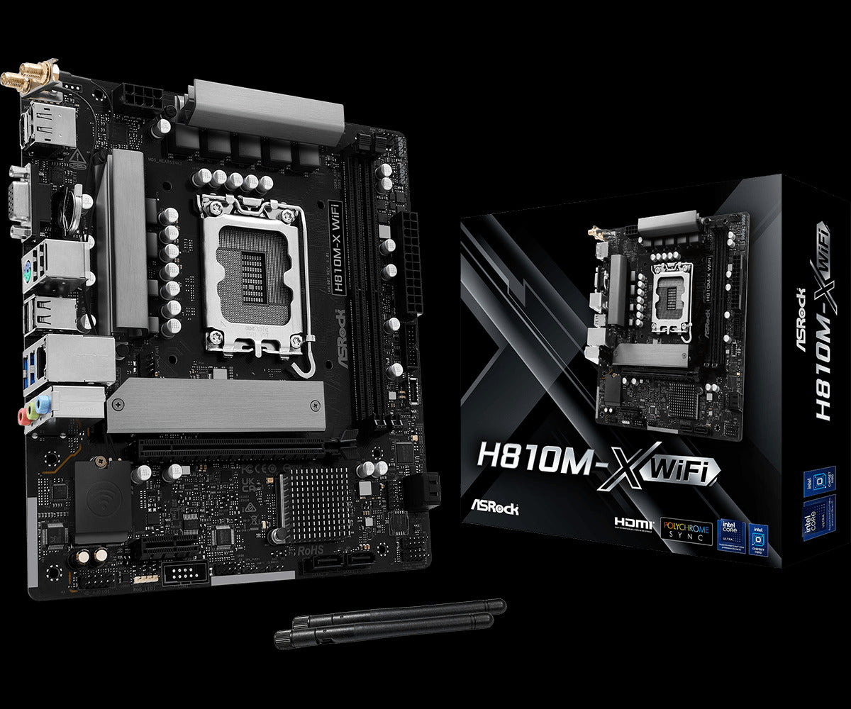 ASRock H810M-X WiFi Motherboard