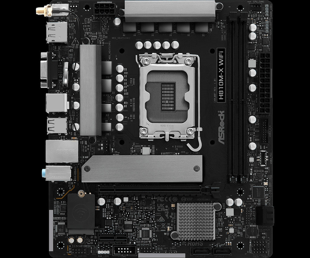 ASRock H810M-X WiFi Motherboard