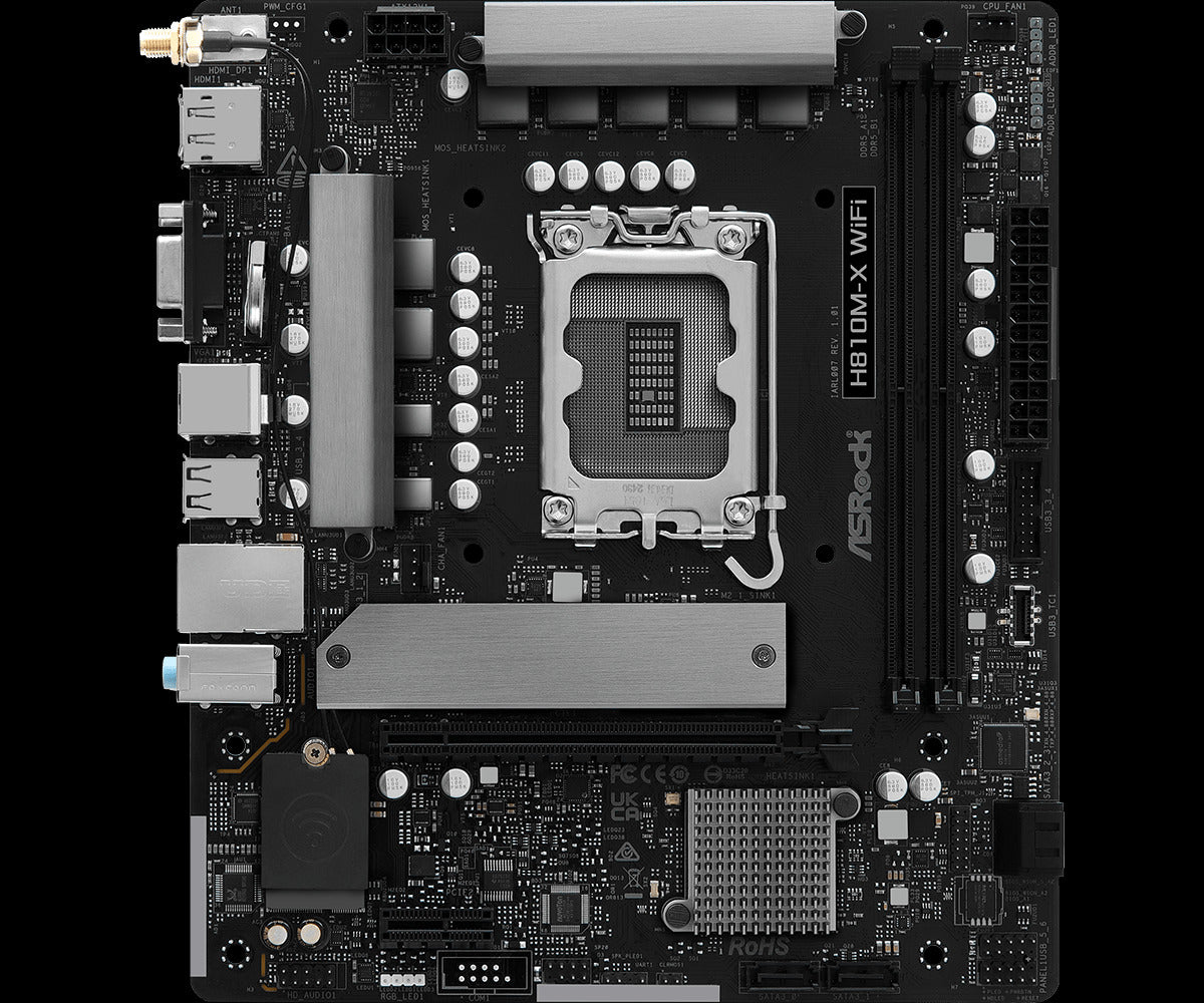ASRock H810M-X WiFi Motherboard