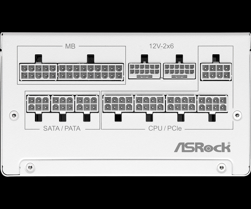 ASRock Steel Legend SL-1200GW 1200W PSU White