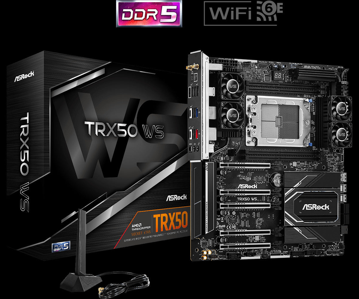 ASRock TRX50 WS Workstation Motherboard