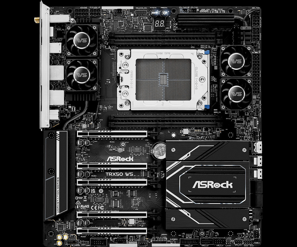 ASRock TRX50 WS Workstation Motherboard