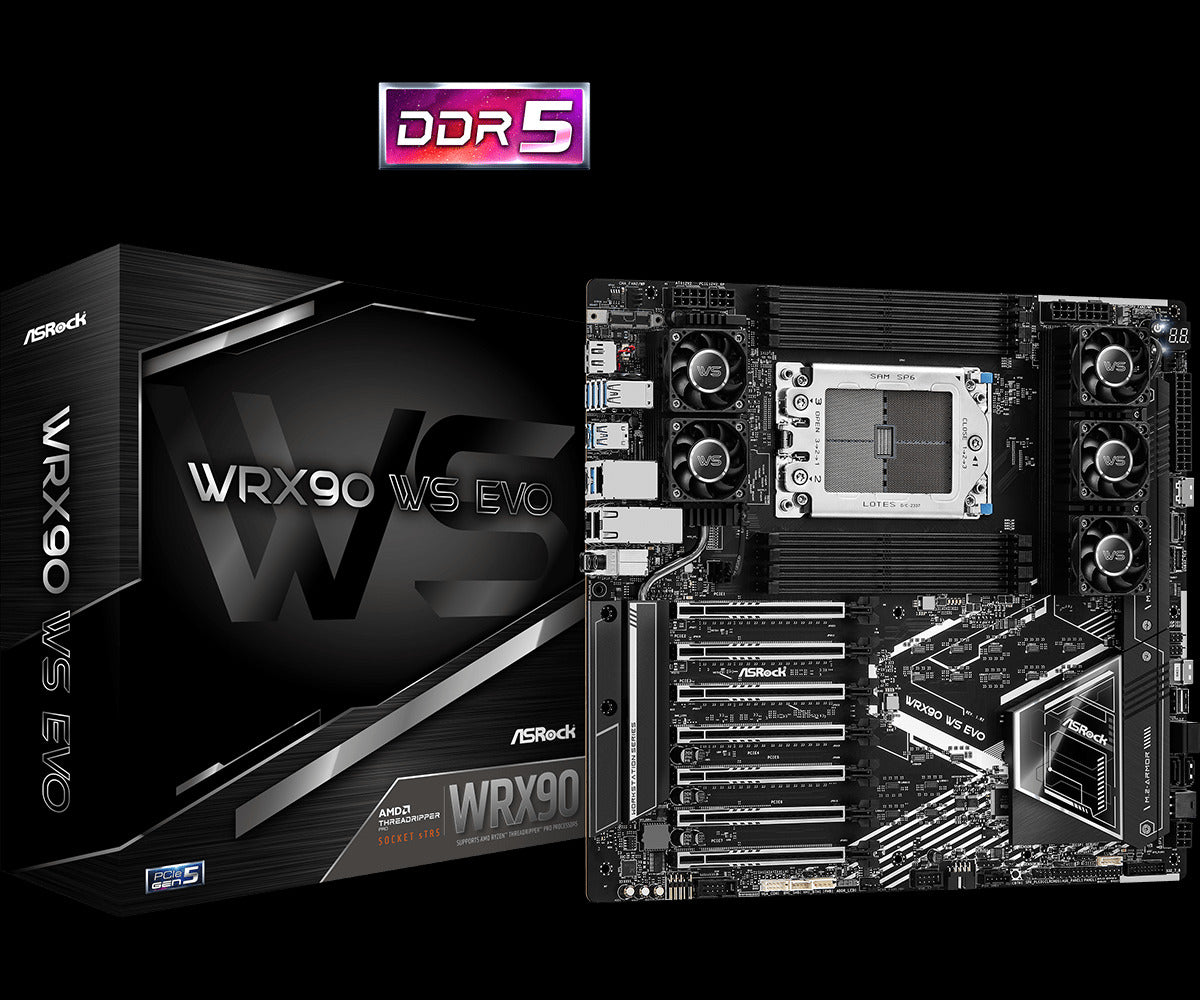 ASRock WRX90 WS EVO Workstation Motherboard