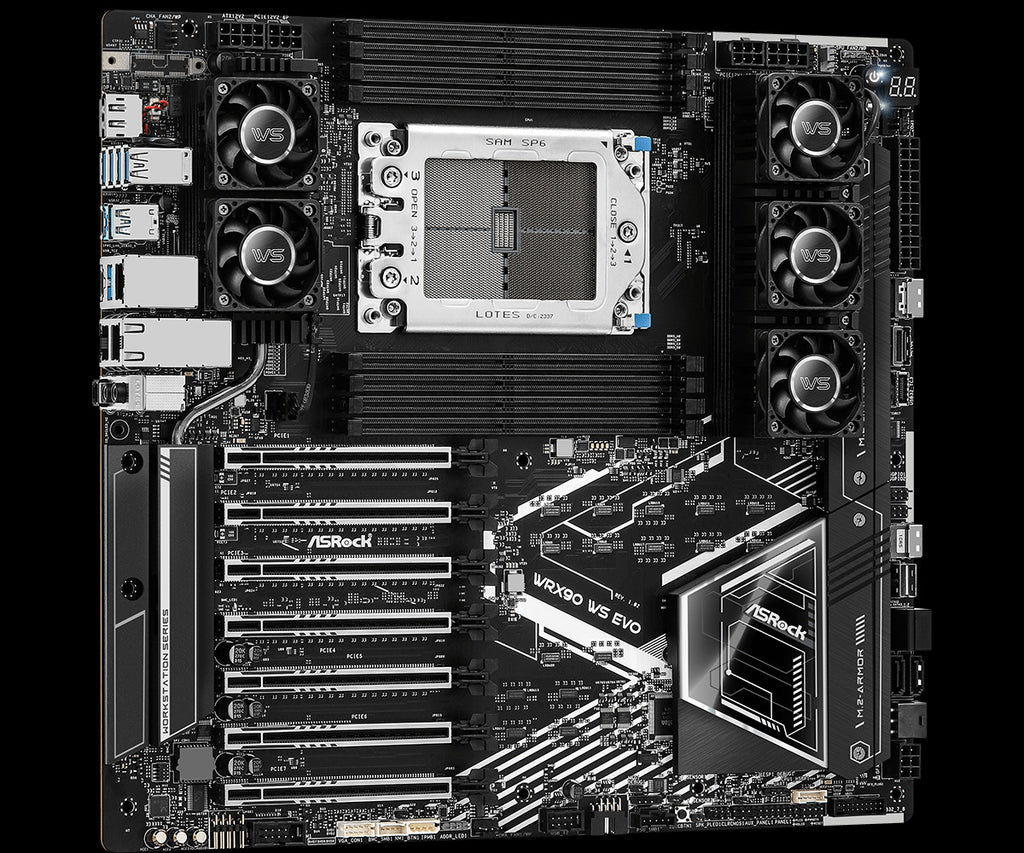 ASRock WRX90 WS EVO Workstation Motherboard