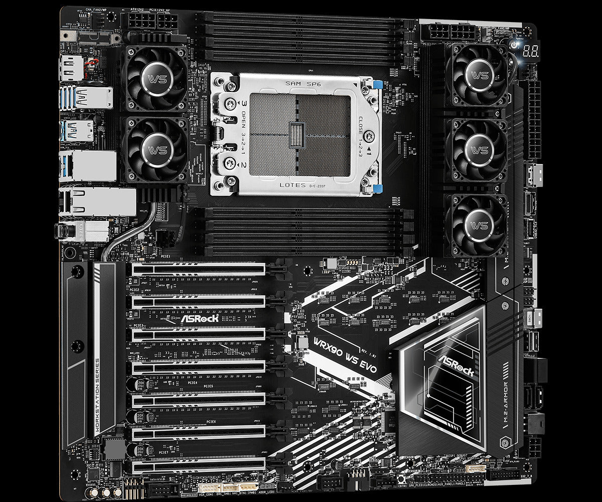 ASRock WRX90 WS EVO Workstation Motherboard