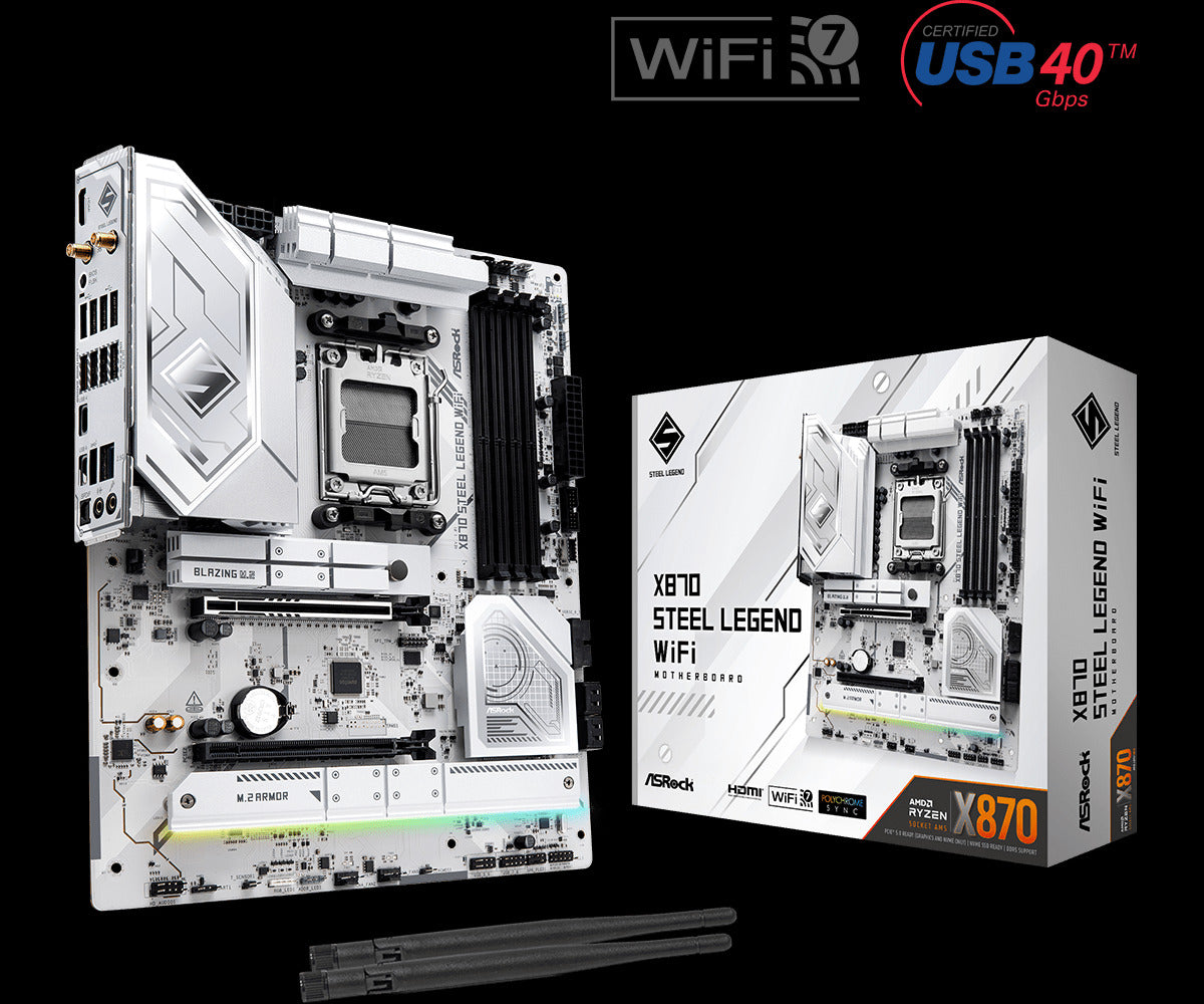 ASRock X870 Steel Legend WiFi Motherboard