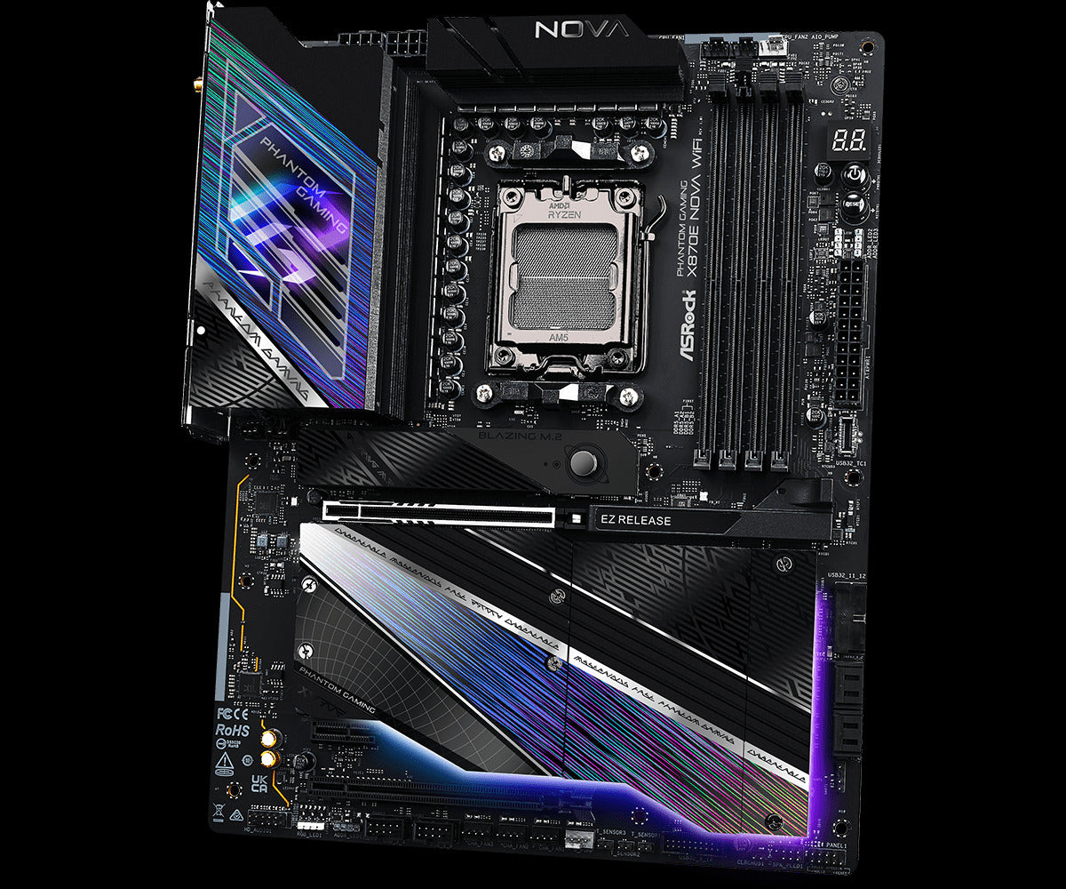 ASRock X870E Nova WiFi Motherboard