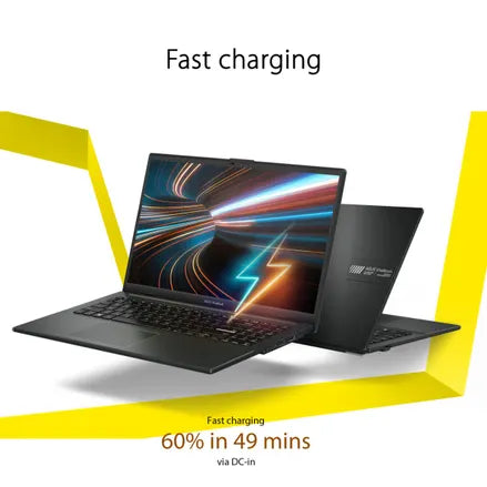 ASUS Vivobook Go 15 15.6” FHD Laptop with AMD Ryzen 5 40, AMD Radeon Graphics, 16GB RAM, 512GB SSD, Mixed Black