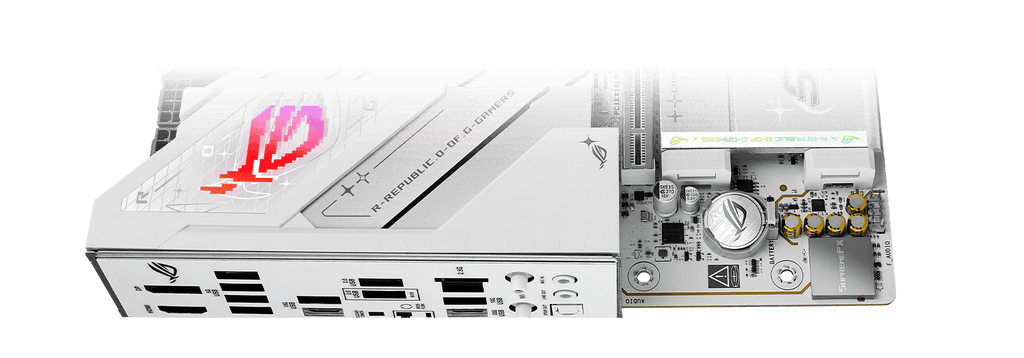 The Strix B850-G  motherboard features SupremeFX audio.