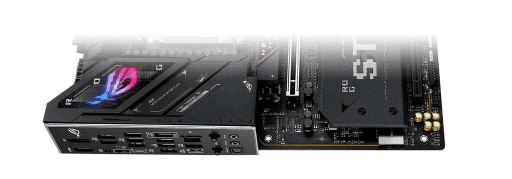 The  Strix B850-E  motherboard features SupremeFX audio.