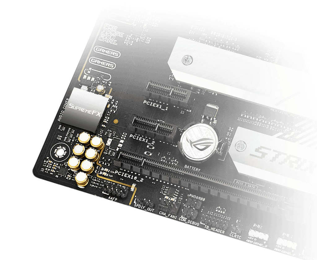 ROG Strix B650-A features SupremeFX audio