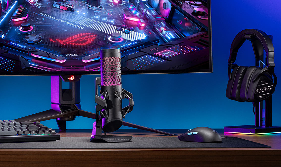 ASUS ROG Carnyx USB Gaming Microphone - 25mm, 192kHz