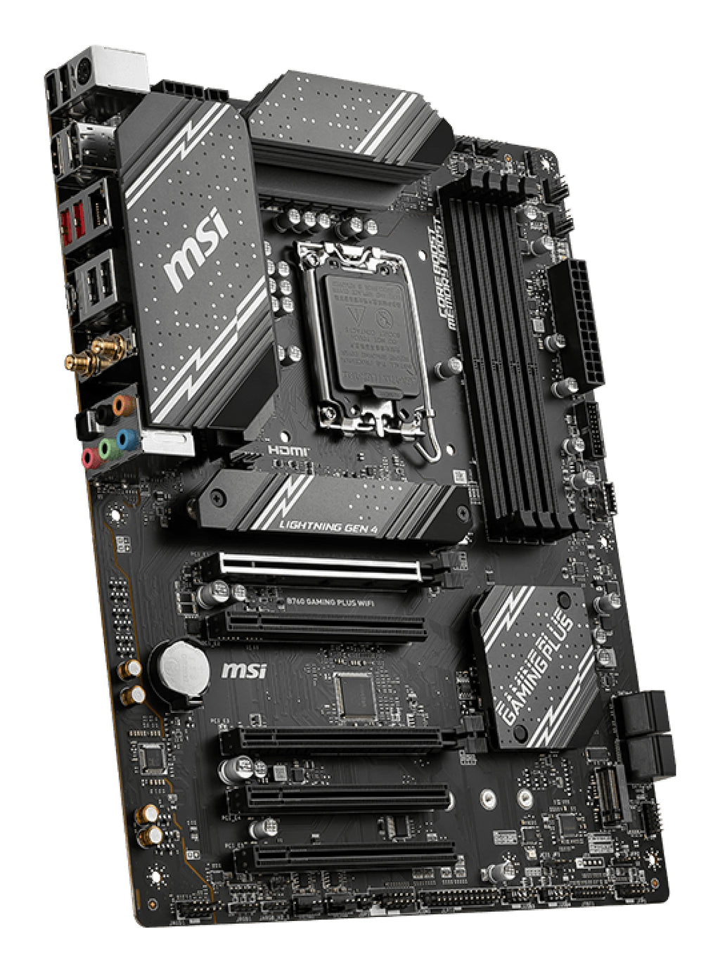MSI B760 Gaming Plus WiFi ATX Motherboard - DDR5, Wi-Fi 6E