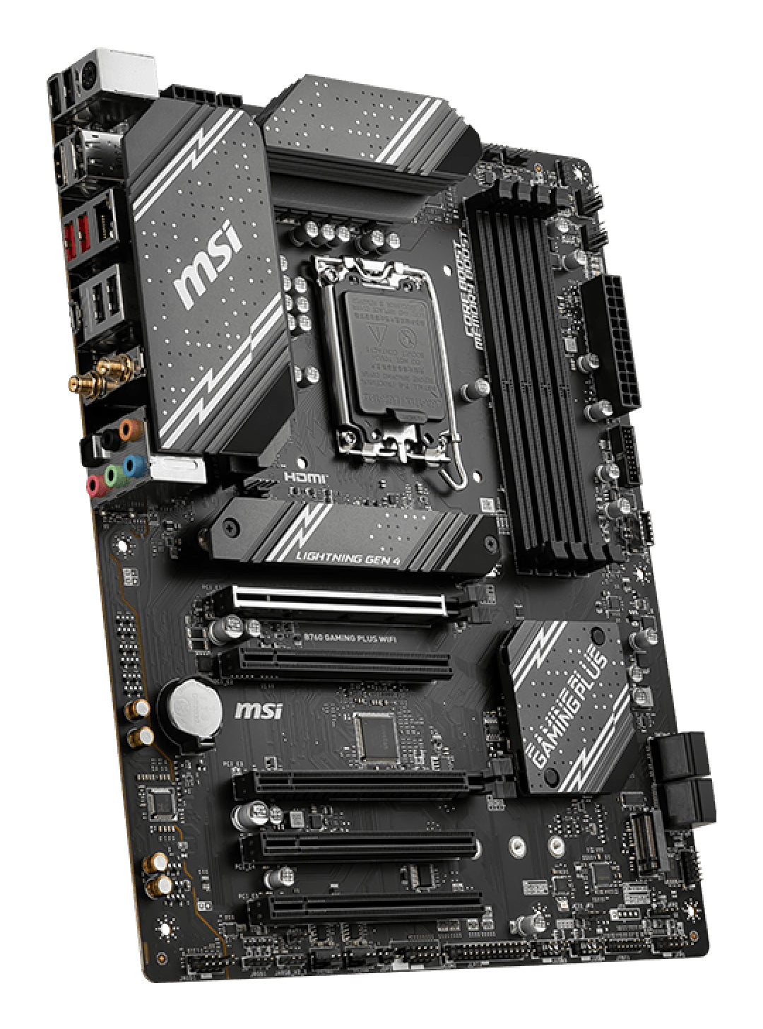 MSI B760 Gaming Plus WiFi ATX Motherboard - DDR5, Wi-Fi 6E