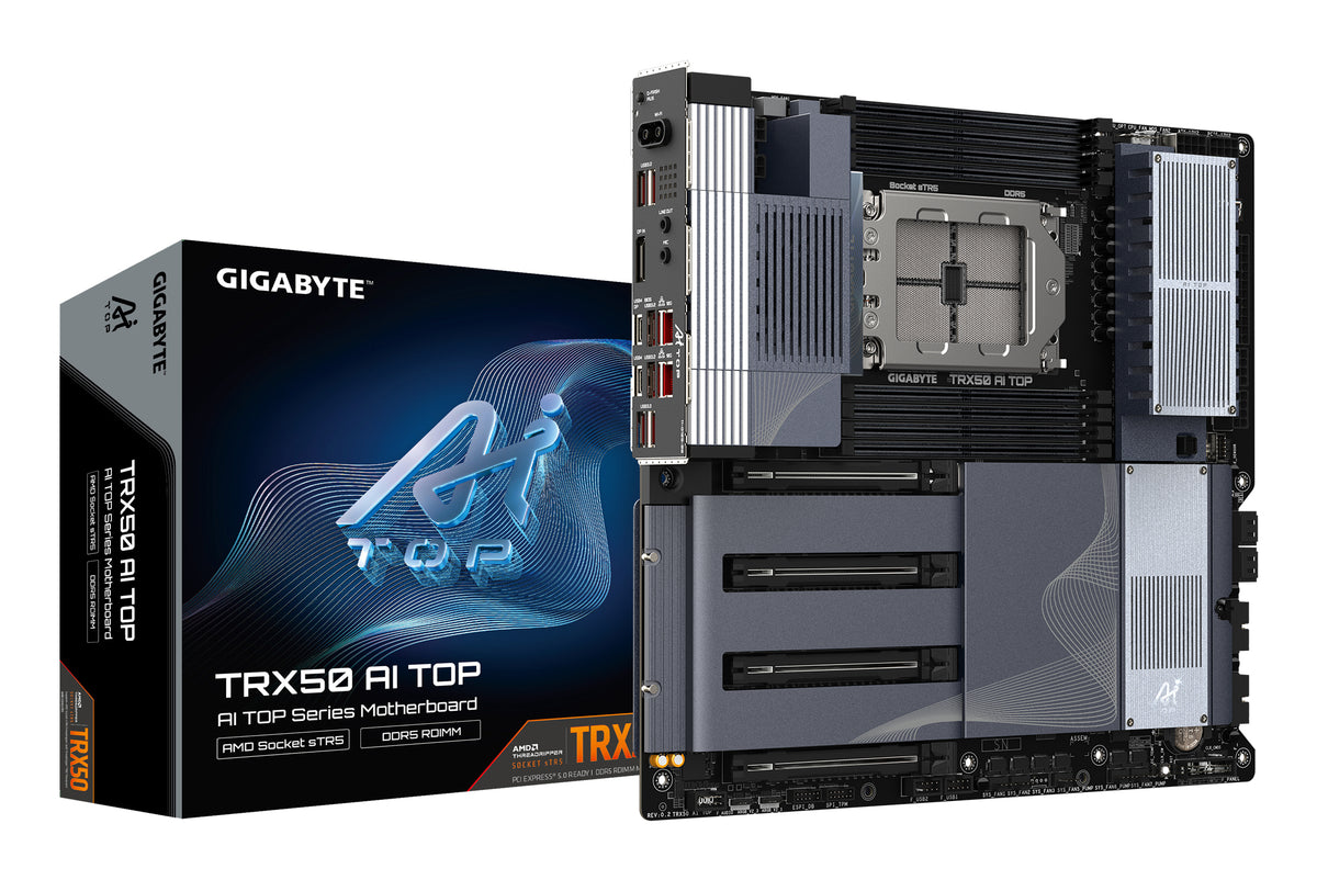 Gigabyte TRX50 AI TOP-2B sTR5 E-ATX Motherboard Wi-Fi 7