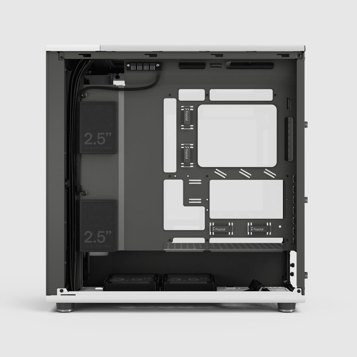 Fractal Design North XL RC Chalk White TG Clear Full Tower Case