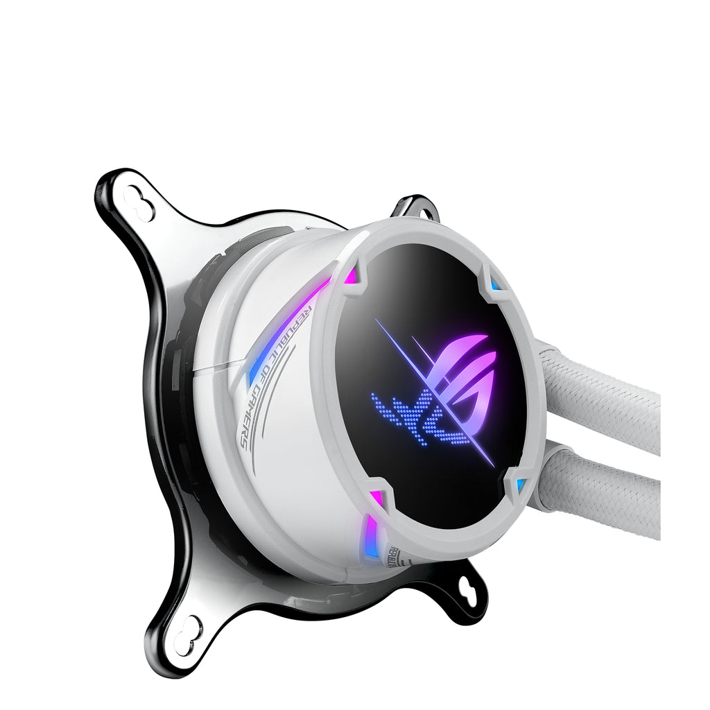 ASUS ROG Strix LC II 240 ARGB White Edition AIO CPU Cooler