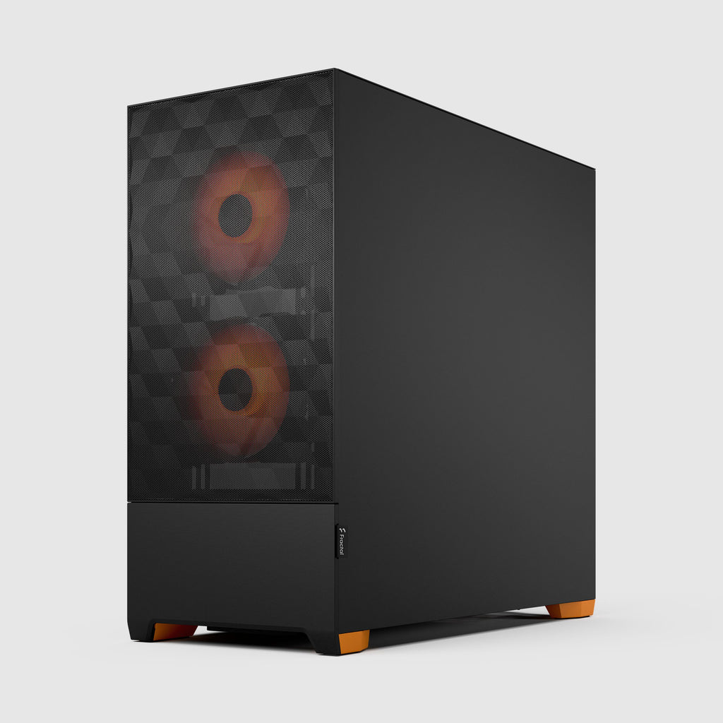 Fractal Design Pop Air RGB Orange Core TG - ATX Mid Tower