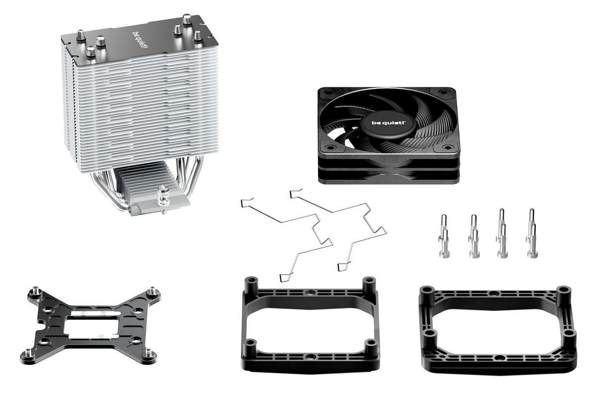 be quiet! Pure Rock Slim 3 CPU Cooler - mounting kit and accessories