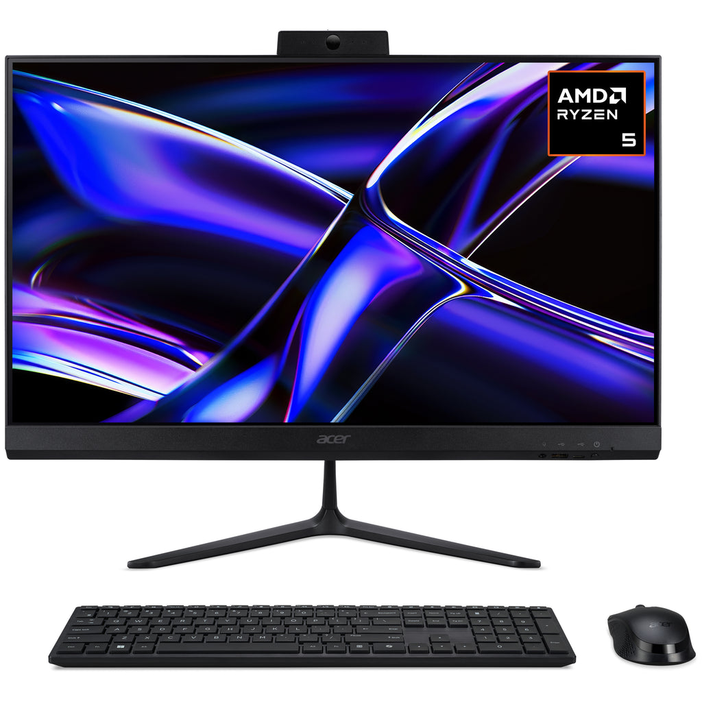 Acer Aspire C24-B Ryzen AI 5 340 16GB 1TB SSD Black AIO