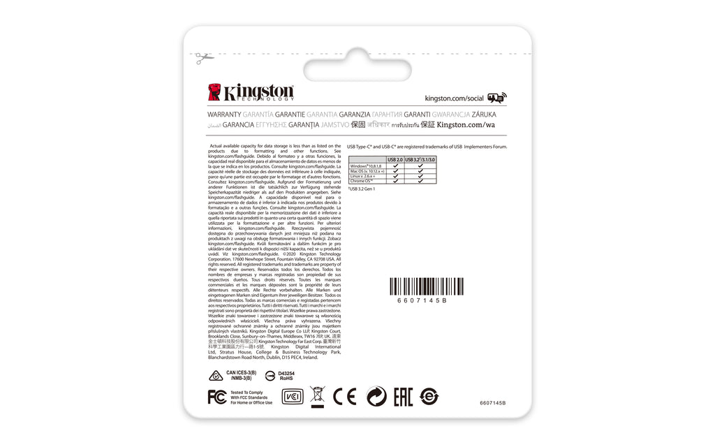 Kingston DataTraveler 70 128GB USB-C 3.2 Gen 1 Flash Drive