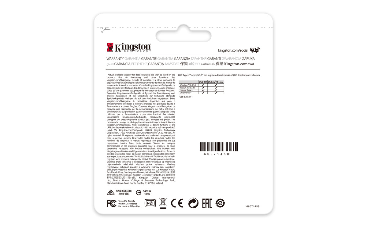 Kingston DataTraveler 70 128GB USB-C 3.2 Gen 1 Flash Drive