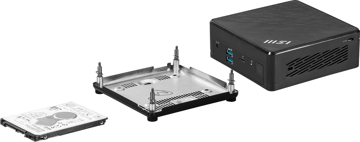 MSI Cubi 5 12M Barebone Mini PC - Intel Core i7-1255U