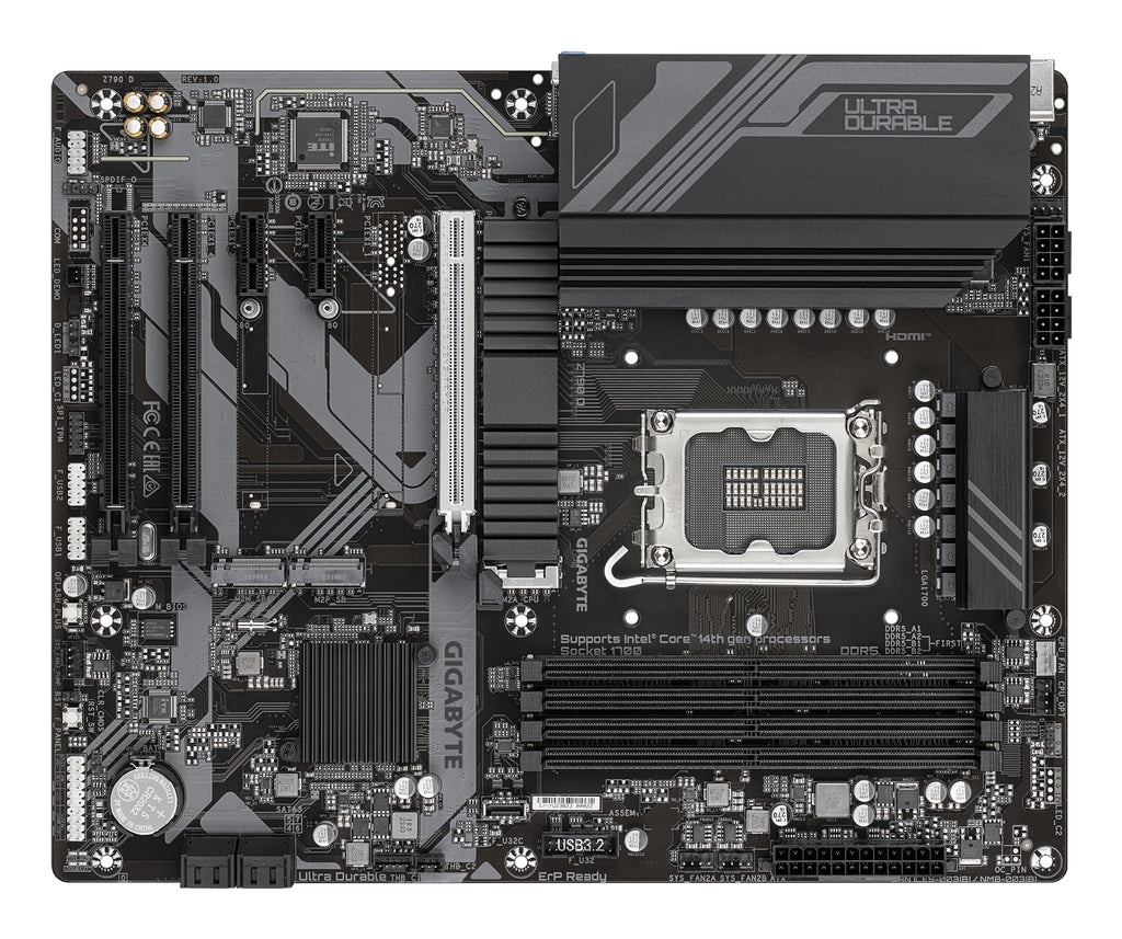 Gigabyte Z790 D DDR5 LGA1700 ATX Motherboard - 3x M.2, 2.5GbE
