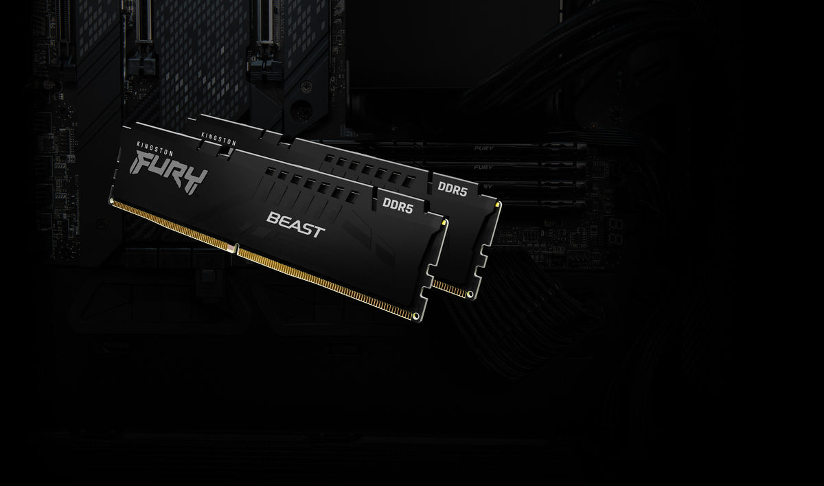 Kingston FURY Beast 16GB DDR5 5600MT/s CL40 Black XMP DIMM