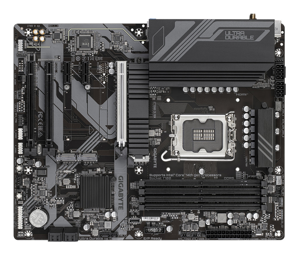 Gigabyte Z790 D AX ATX Motherboard - DDR5, Wi-Fi 6E, LGA1700