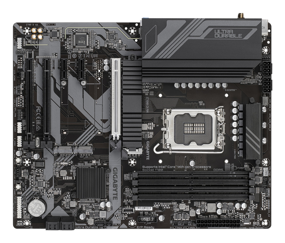 Gigabyte Z790 D AX ATX Motherboard - DDR5, Wi-Fi 6E, LGA1700
