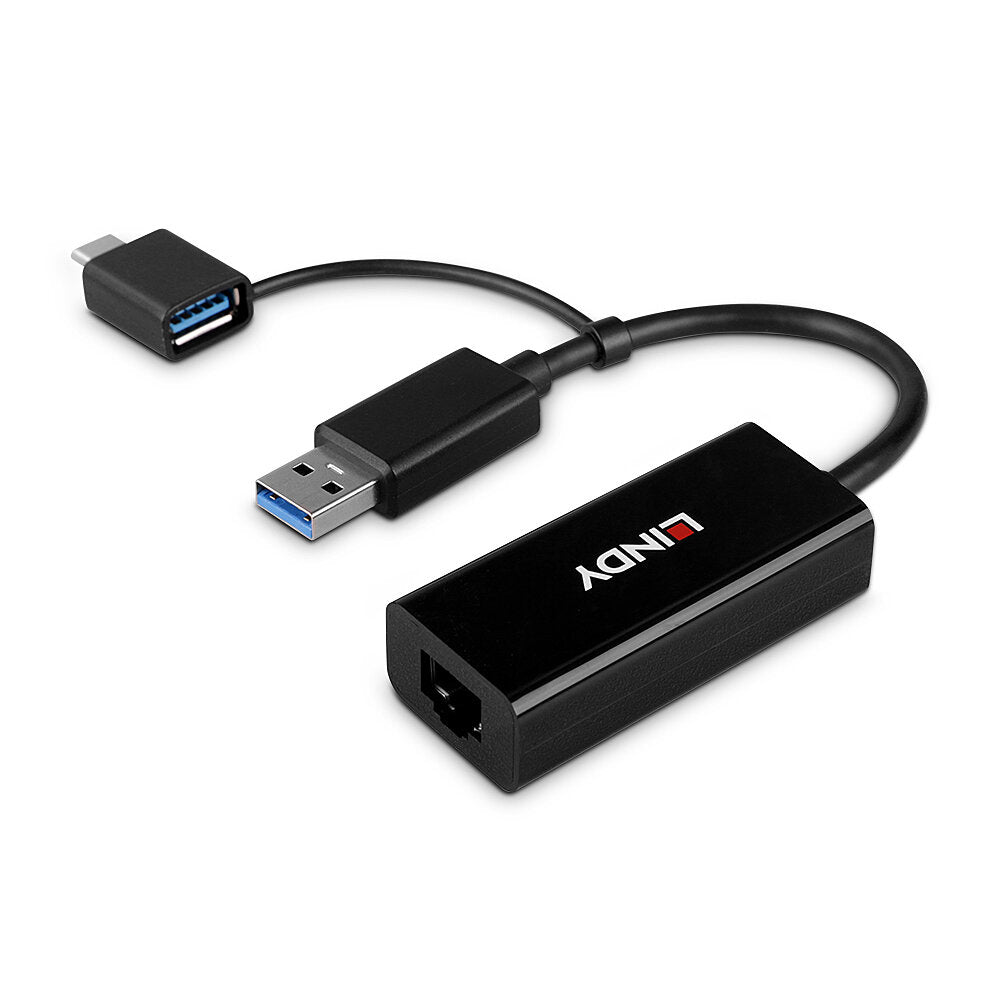 Lindy USB 3.2 Gen 1 Gigabit Ethernet Converter - Part 43412