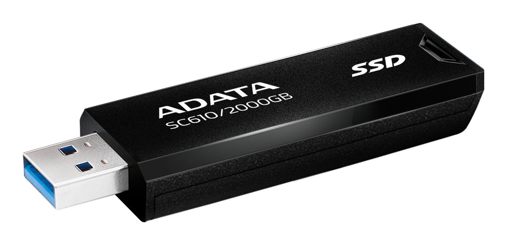 ADATA SC610 2TB External SSD - USB 3.2 Gen2, 550MB/s