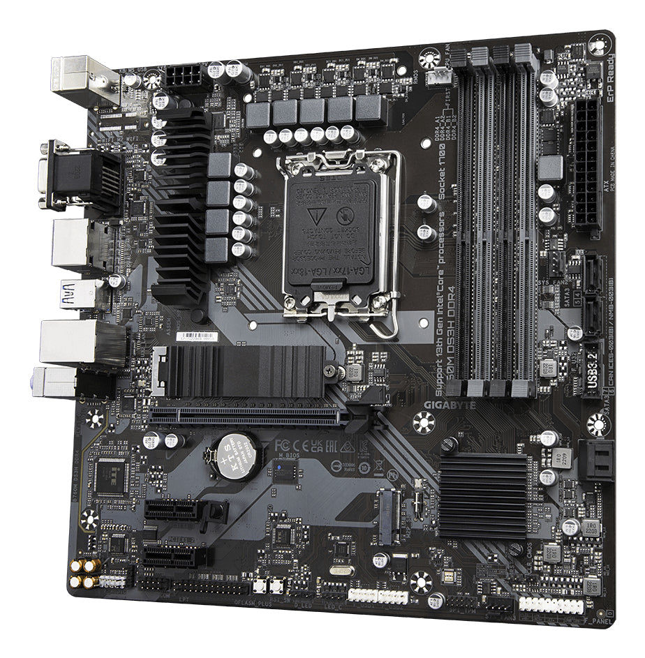 Gigabyte B760M DS3H DDR4 Micro-ATX Intel LGA1700 Motherboard