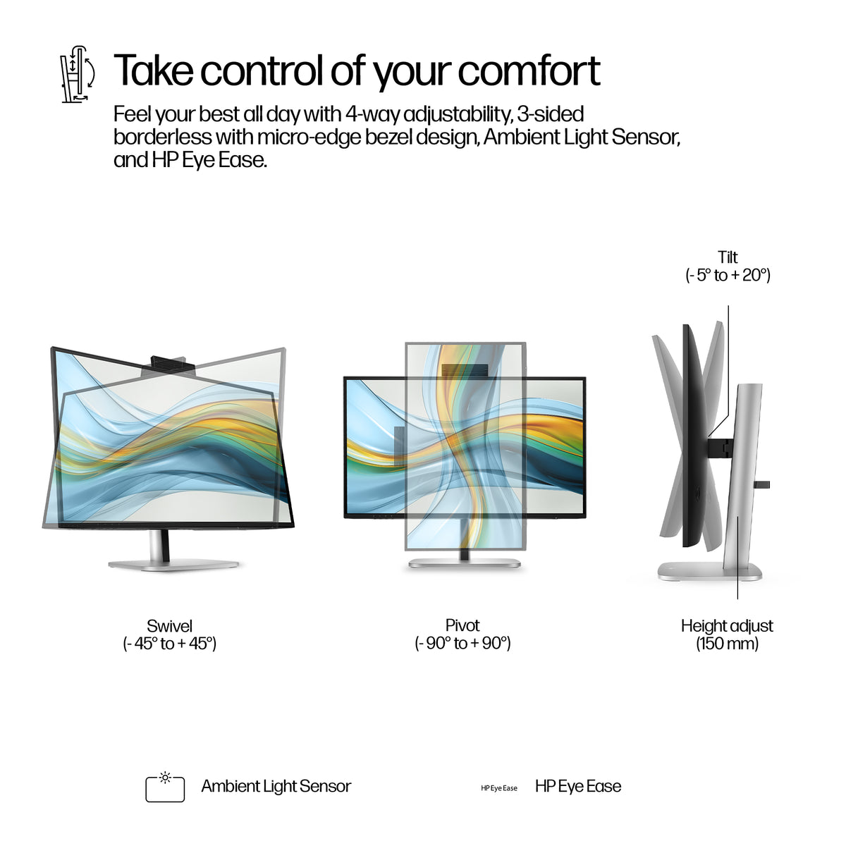 HP 527pm Series 5 Pro 27" QHD Conferencing Monitor - 1440p