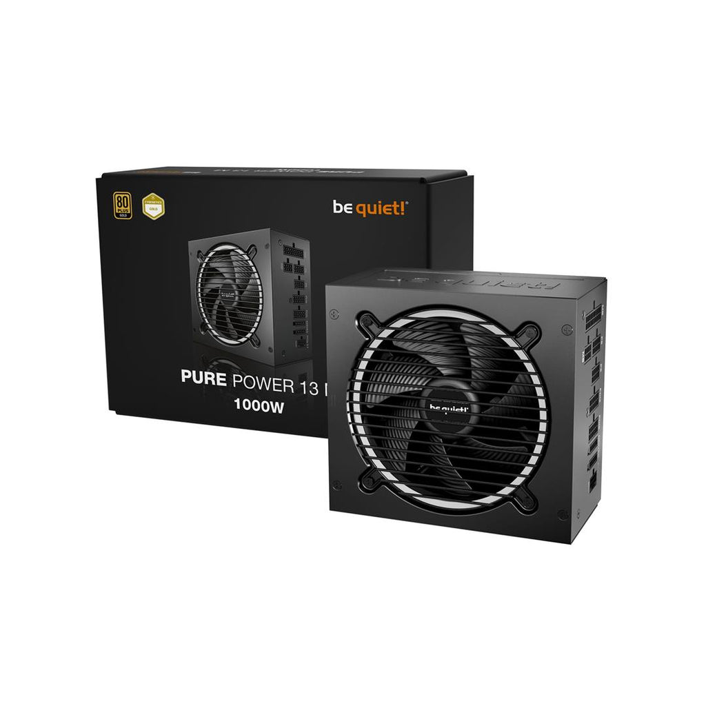 be quiet! Pure Power 13 M 1200W PSU, 80 PLUS Gold, Exceptionally Quiet 120mm Fan, ATX 3.1