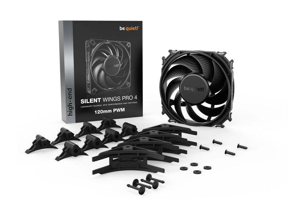 be quiet! Silent Wings Pro 4 120mm PWM Fan BL098