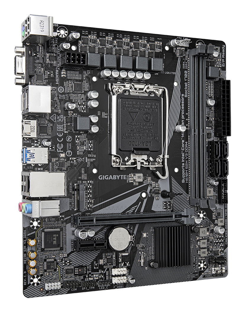 Gigabyte H610M S2H V3 DDR4 Micro-ATX Motherboard LGA1700