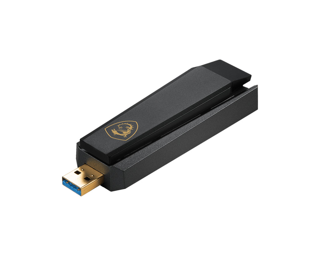 MSI AXE5400 WiFi 6E USB Adapter - Tri-Band, 5400 Mbps
