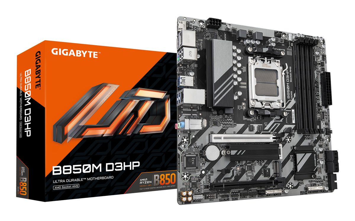 Gigabyte B850M D3HP AMD AM5 Micro-ATX DDR5 Motherboard
