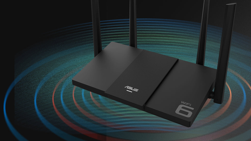 Signal from RT-AX50 can transmit farther thanks to WiFi 6 technology