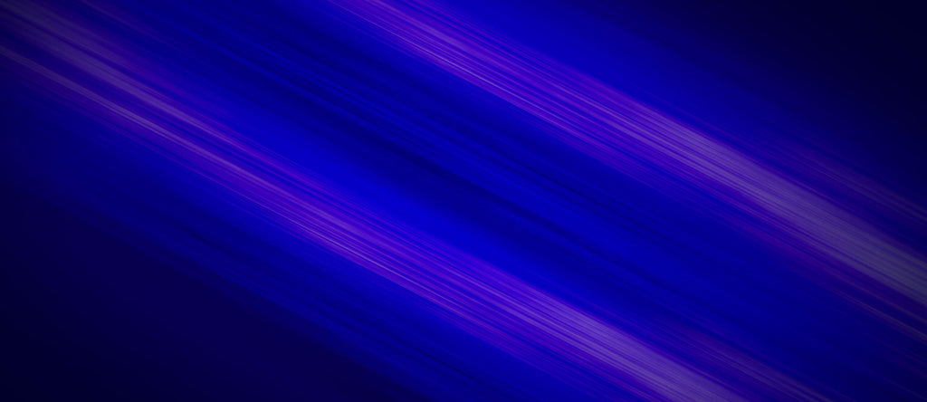 The black and white ROG Gladius III Wireless AimPoint on a dark blue surface