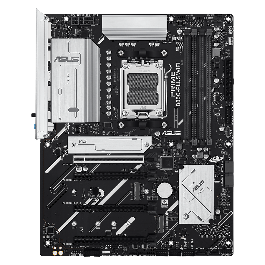 PRIME B850-PLUS WIFI front view.