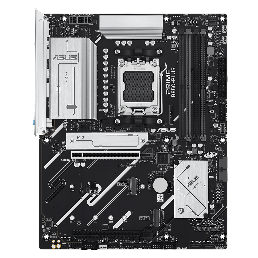 PRIME B850-PLUS-CSM front view.