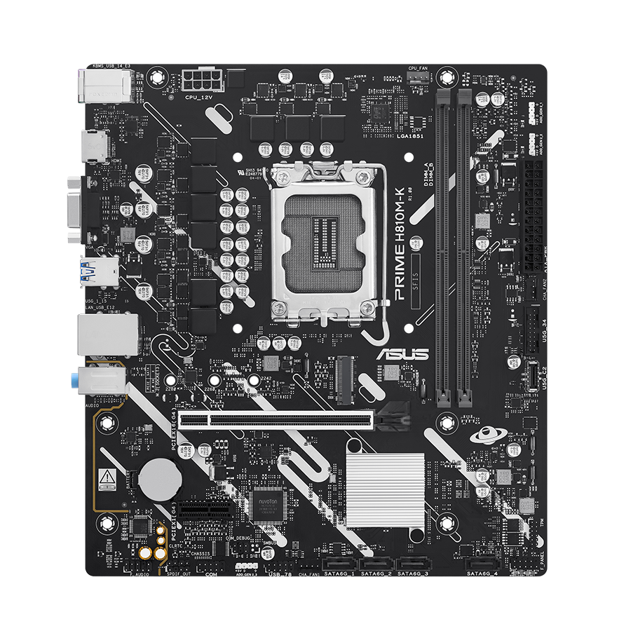 PRIME H810M-K front view.