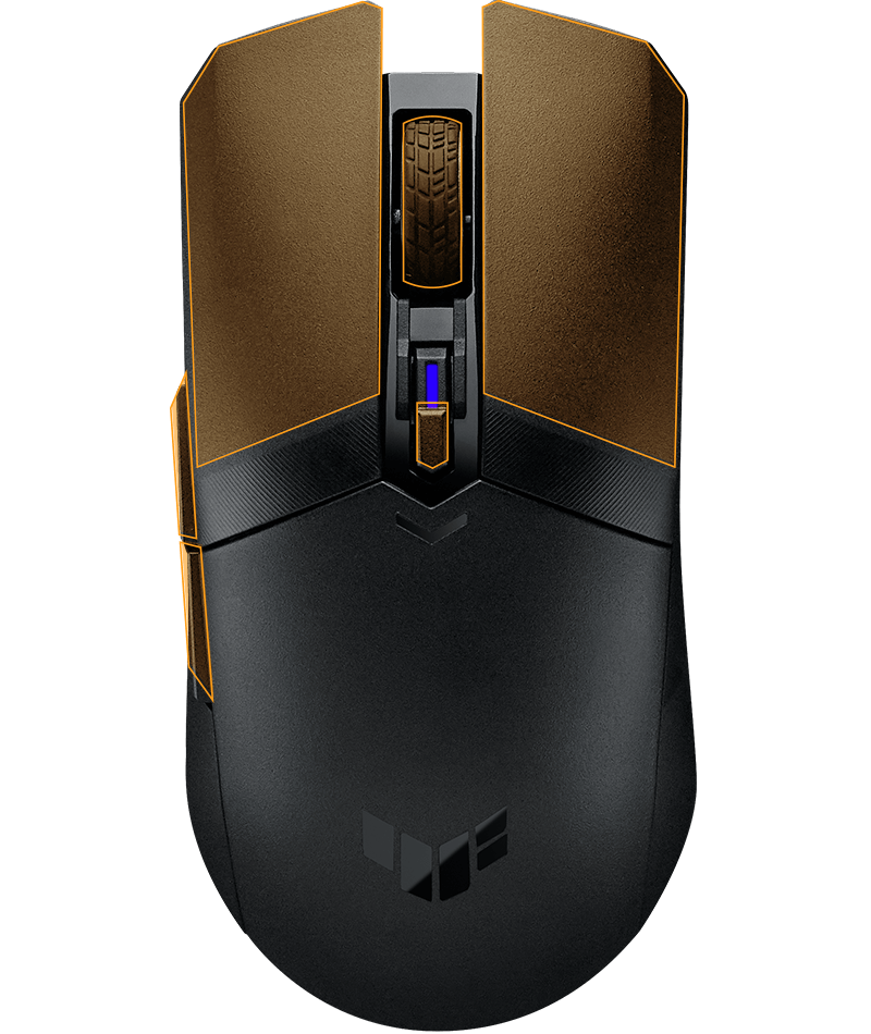ASUS TUF Gaming M4 Wireless features six tactile and programmable buttons